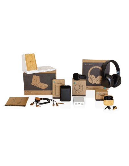 Cuffie wireless Terra RCS in alluminio riciclato